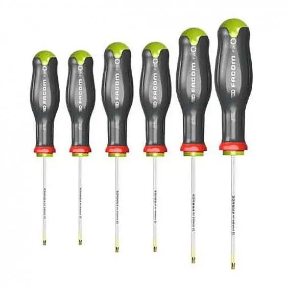 Facom Atxp.J6 6-Piece Protwist® Torx Plus Screwdriver Set For High-Torque Applications 1