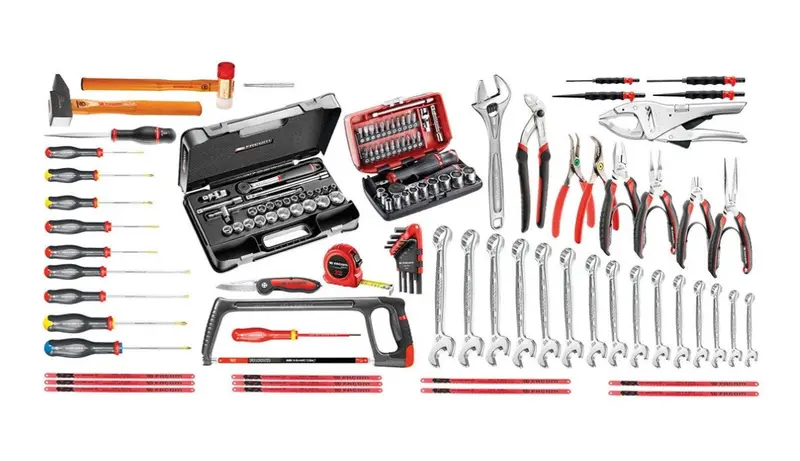 Facom Cm.110A – 126-Piece Mechanical Tool Kit 1