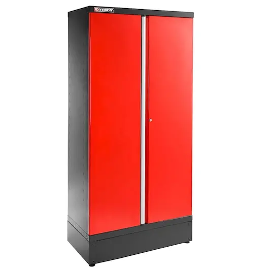 Facom Jls3-A1000Pp Jetline+ Red Tall Dual-Hinged Solid-Door Base Cabinet 1