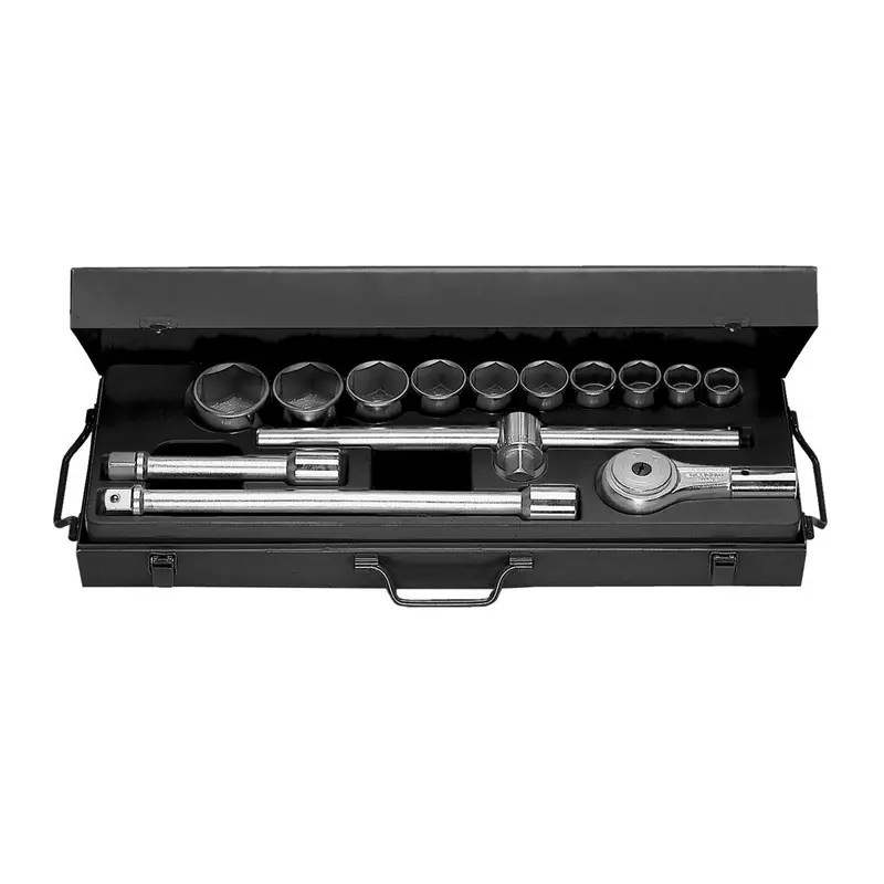 Facom K.421N 3/4" Drive 14-Piece Metric Hexagon Socket Set (22–50 Mm, 6-Point) 1