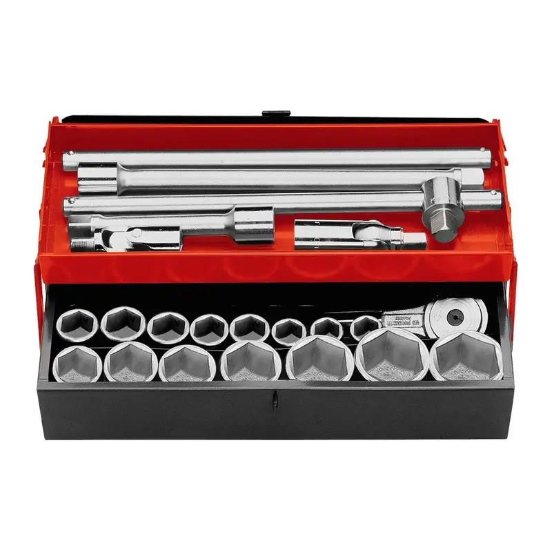 Facom K.441A 3/4" Drive 22-Piece Metric Socket Set – 19Mm To 55Mm Hex (6-Point) 1