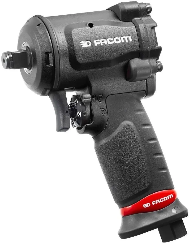 Facom Ns.1600F 1/2" Drive Pneumatic Impact Wrench – 861 Nm Micro Composite Design 1