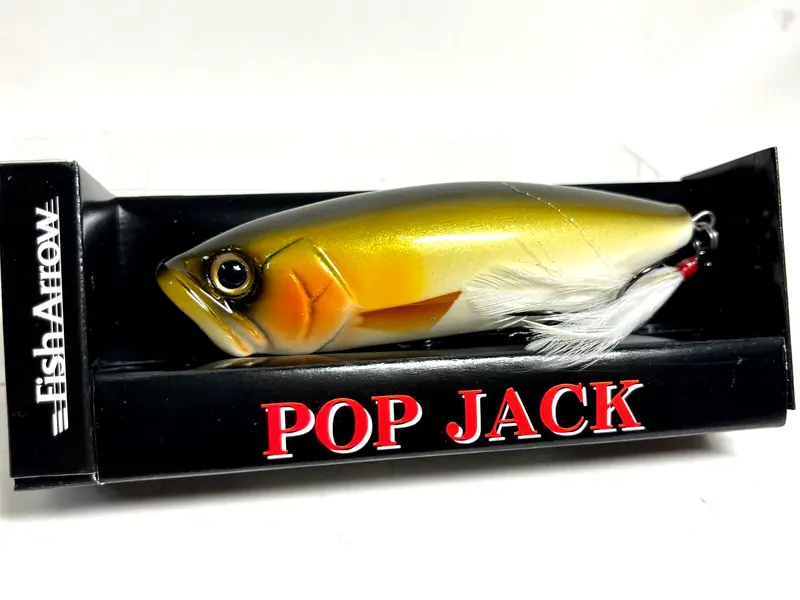 Fish Arrow Pop Jack 100F Topwater Popper #128 Super Ayu Design 1