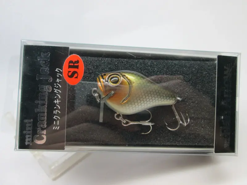 Fish Arrow Sr Mini Cranking Jack Lure – Green Shad Finish 1