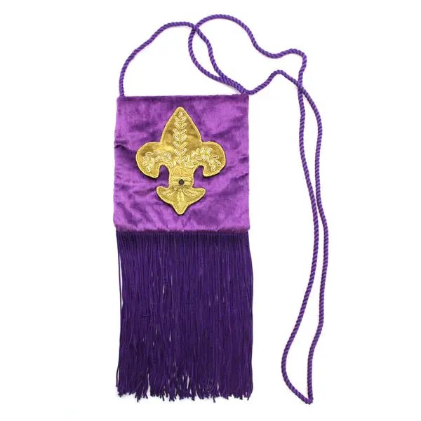 Fleur-De-Lis Embellished Handbag 1