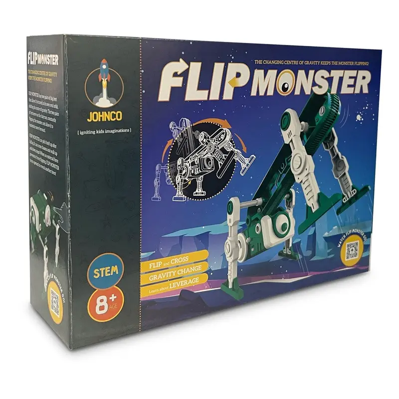 Flip Monster Gravity-Powered Robot – Johnco Motion-Based Stem Toy 1