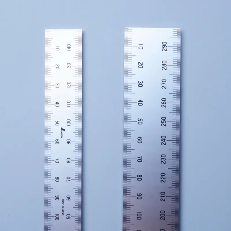 Flush-End Stainless Rulers – Zero-Offset Edge For Accurate Marking 1