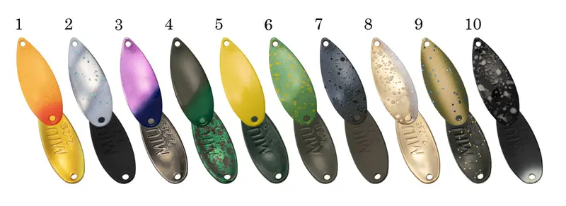 Forest Miu 1.4G Soft Lure – 2025 Limited Edition Color Variants 1