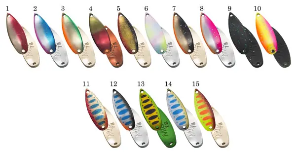 Forest Miu Native Series Spoon – 7G Versatile Trout Lure In Assorted Colors 1