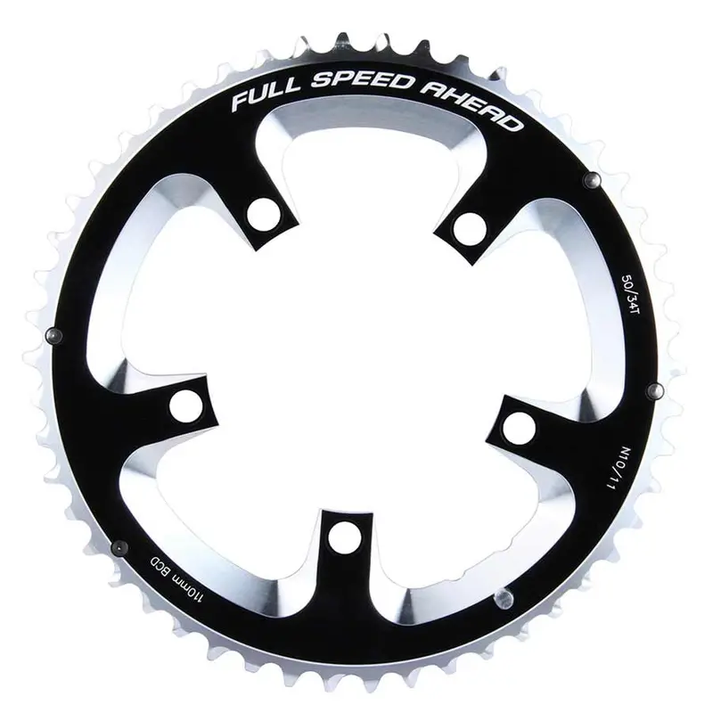 Fsa Super Road 50T Outer Chainring – For 110 Bcd Cranksets, Precision Machined Alloy 1