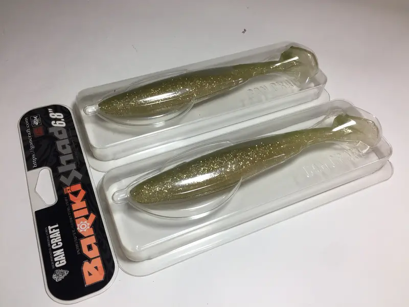 Gan Craft Bariki Shad 6.8" (2-Pack) – Jya Ayu 1