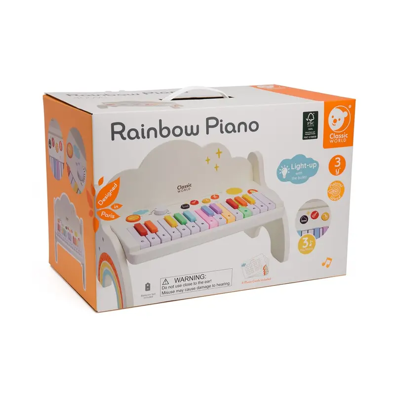 Garden-Themed Piano Toy For Toddlers – Classic World Musical Playset 1