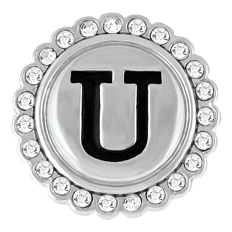 Ginger Snap Ornament: Bling U-Shaped Detail 1