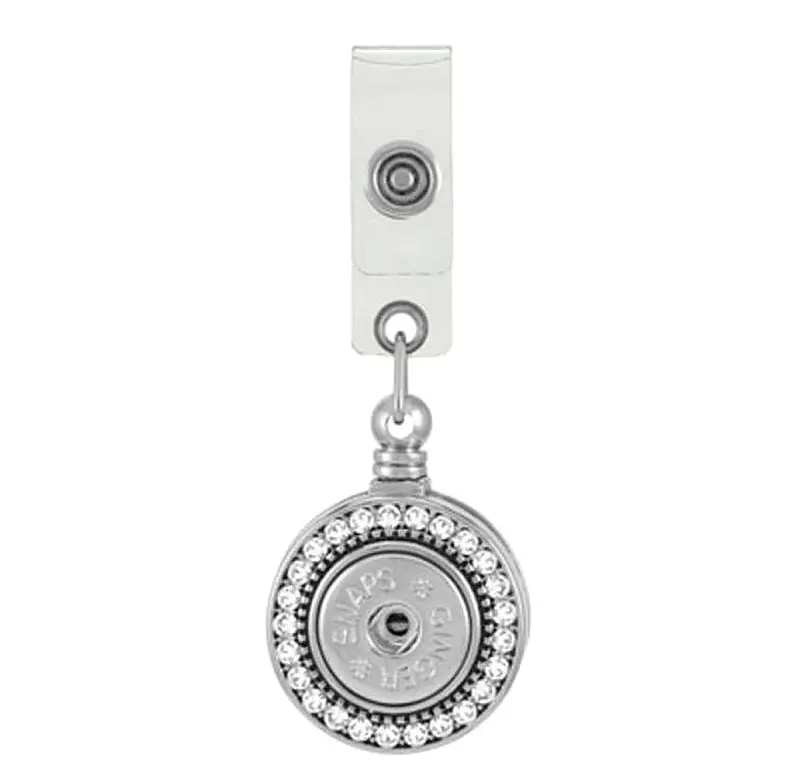 Ginger Snaps Lanyard Clip – Bling-Finished Stretch Design 1