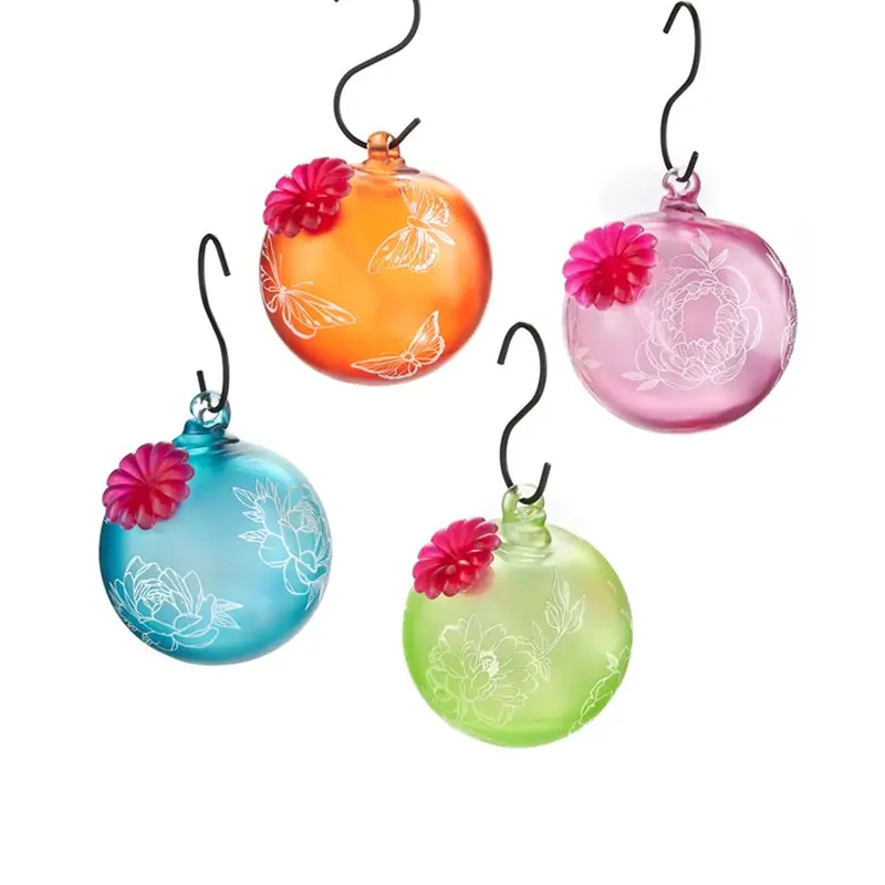 Glass Hummingbird Feeder – Four Distinct Styles To Choose From 1