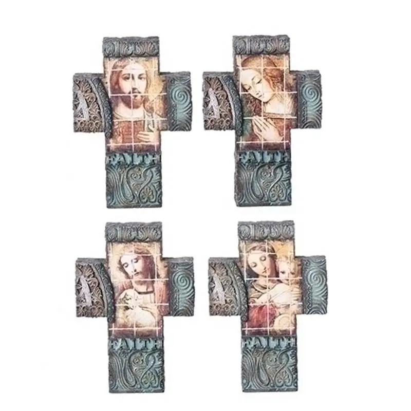 Graceful Cross Figurines For Home Or Altar Display 1