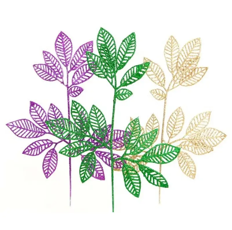 Green Leaf Spray Decorative Accent – Botanical Theme 1
