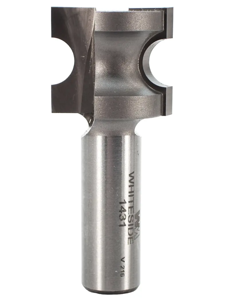 Half-Round Router Bit – 3/8 Inch Diameter, 3/16 Inch Radius 1