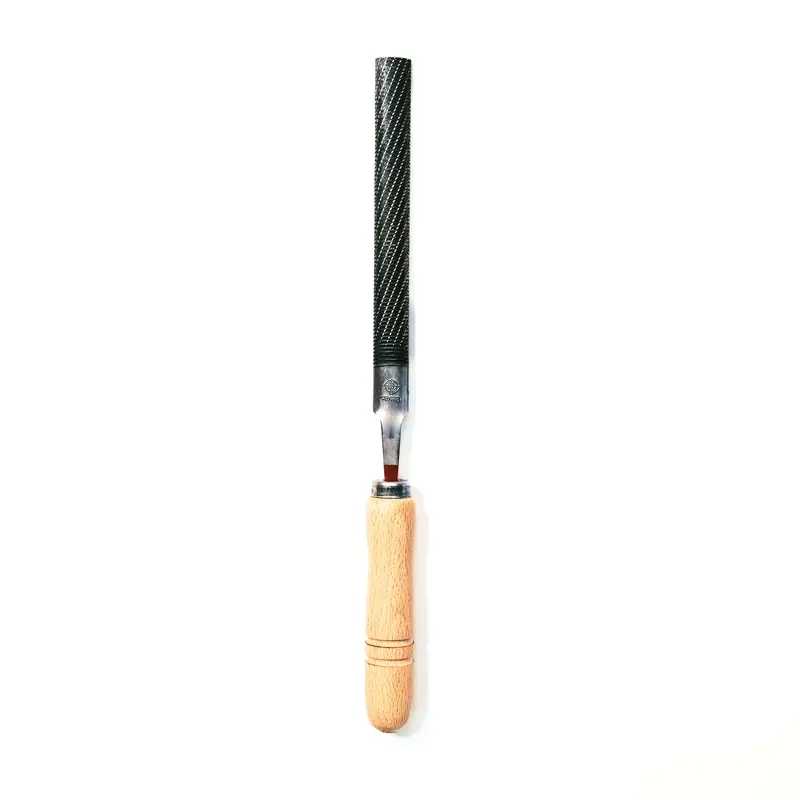 Half-Round Wood File – 150Mm Blade With White Oak Handle 1