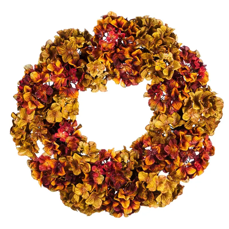 Handcrafted Hydrangea Grapevine Wreath For Home Decor 1