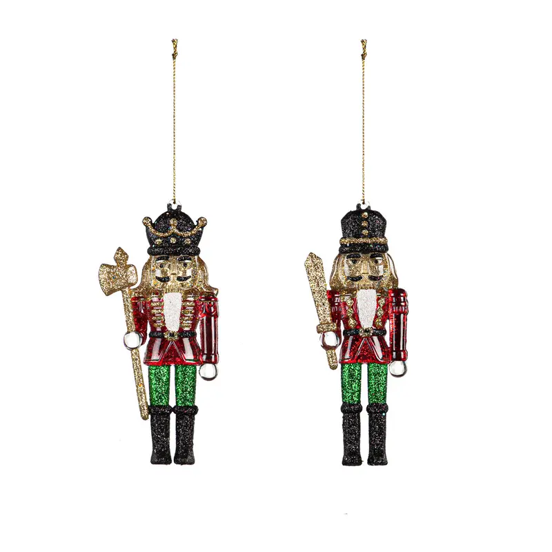 Handcrafted Nutcracker Holiday Ornament 1