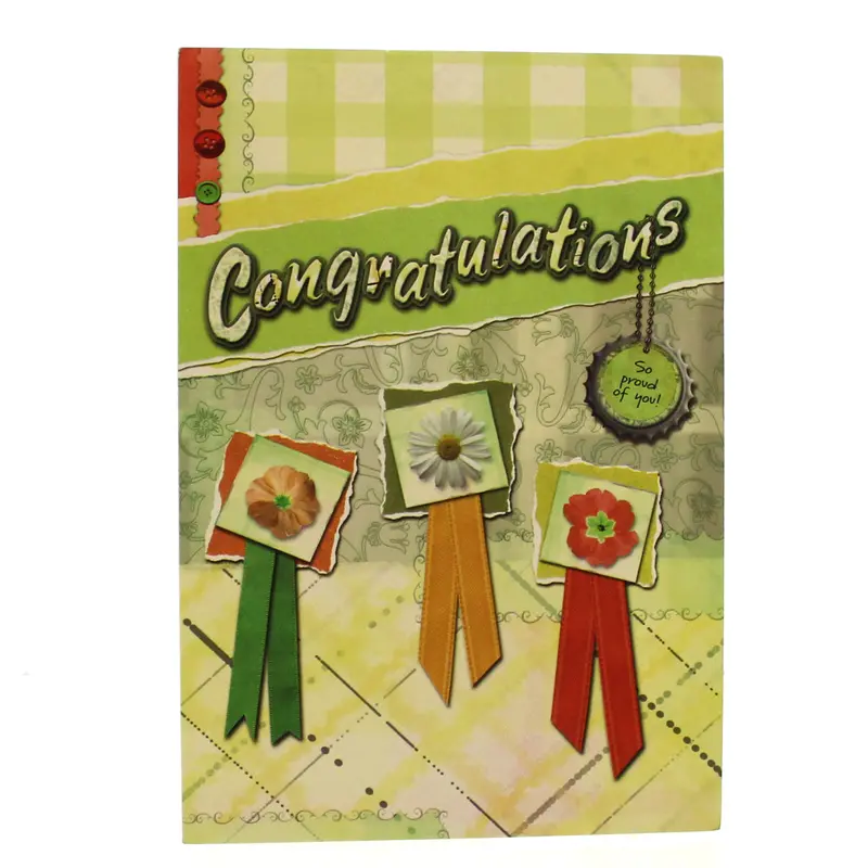 Heartfelt Graduation Card – ‘Congratulations & So Proud Of You’ 1