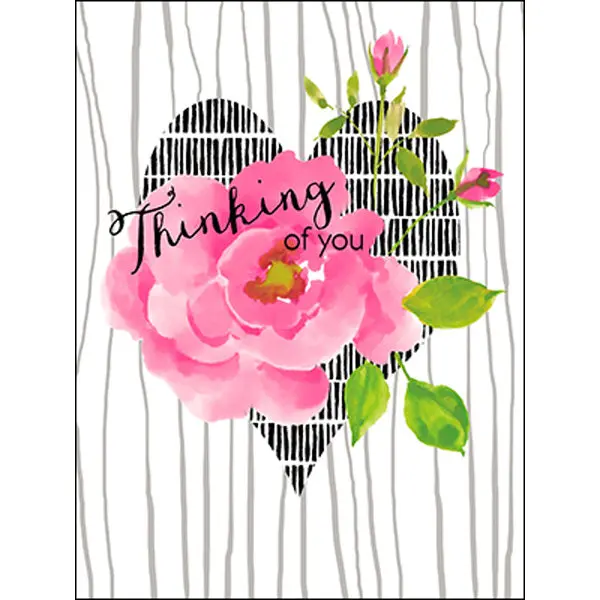 Heartfelt 'Thinking Of You… And Keeping You In My Thoughts' Card 1