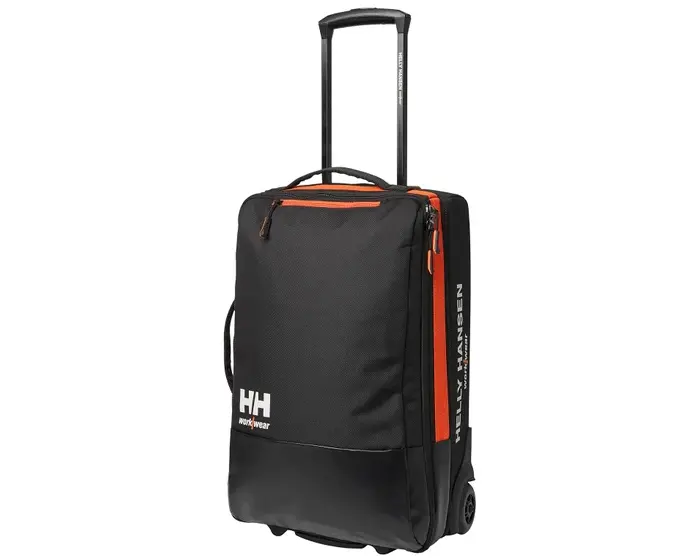 Helly Hansen Kensington Carry-On Trolley – 45L Lightweight Black Suitcase 1