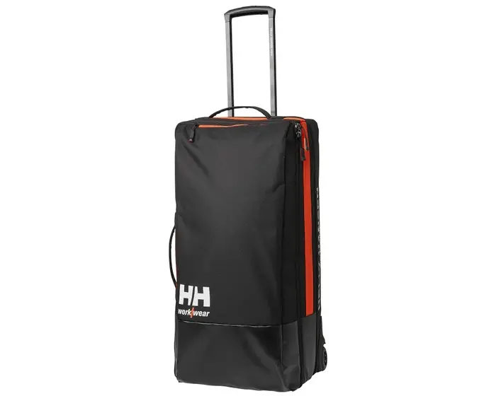 Helly Hansen Kensington Trolley Luggage – 95L Black Rolling Travel Bag 1