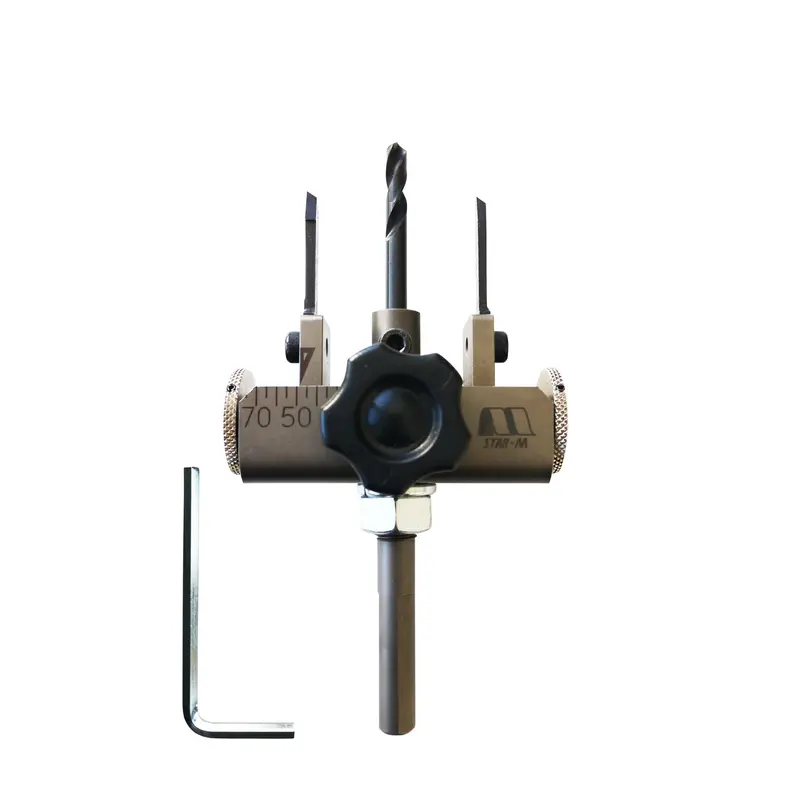High-Speed Steel Adjustable Circle Cutter – 25–75 Mm Range 1