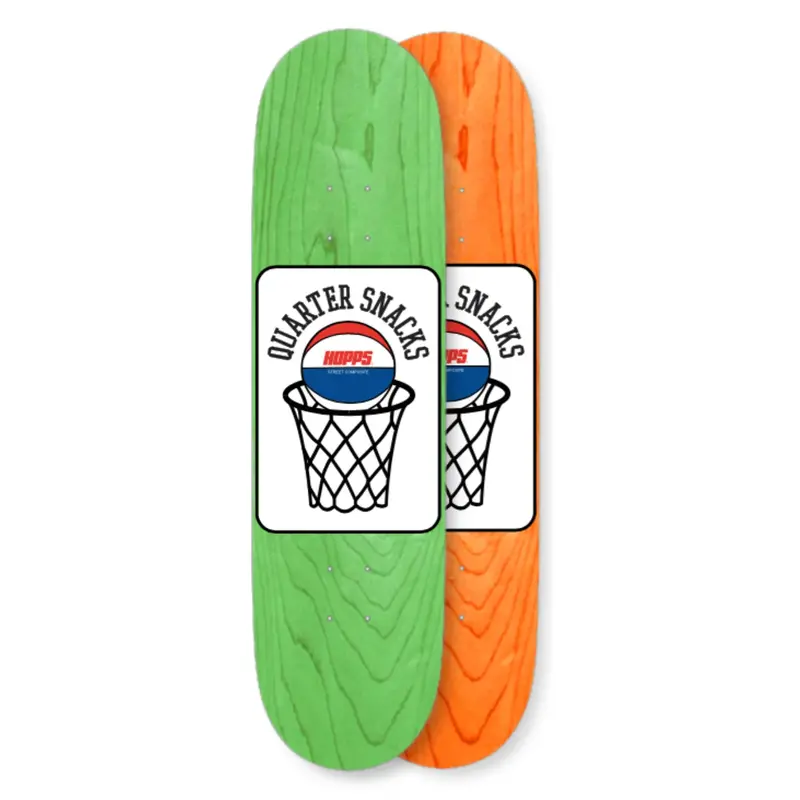 Hopps X Qs Street Composite Skate Deck – Lightweight Performance Build 1