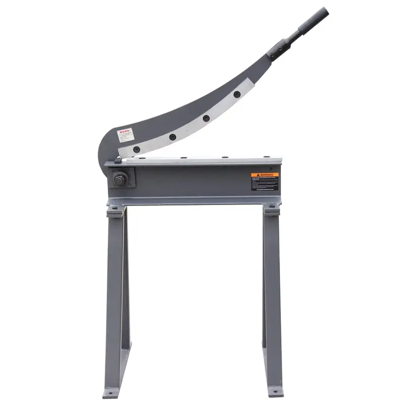 Hs-20 Manual Guillotine – 500Mm Bed Width, 1.5Mm Mild Steel Shearing Capacity With Stable Floor Stand 1