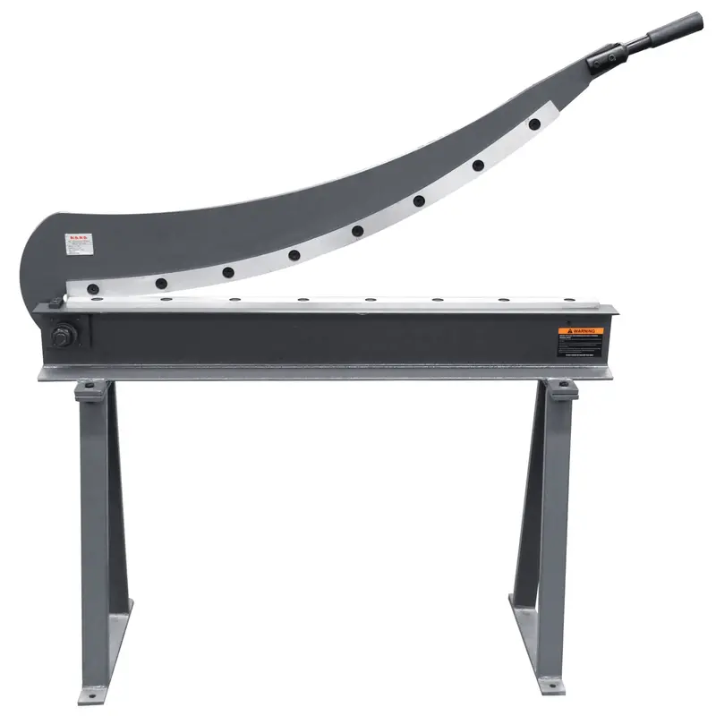 Hs-40 Industrial Guillotine Shear – 1000Mm Bed, 1.5Mm Max Cut Capacity, Stand-Mounted For Efficient Plate Fabrication 1