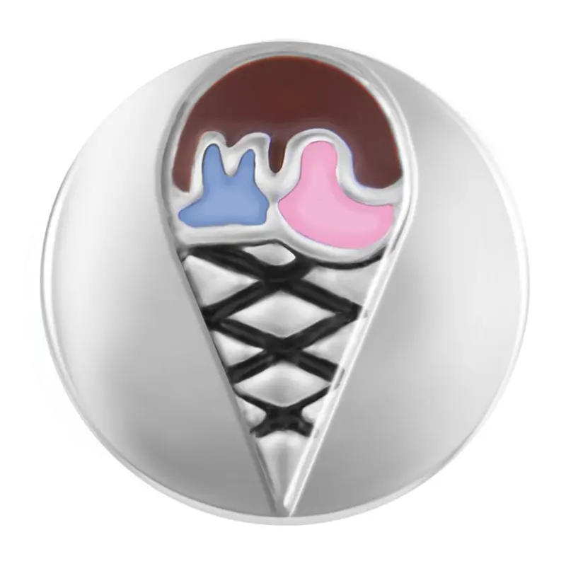 Ice Cream Cone Ginger Snap Ornament – Mini Sweet Treat Shape 1