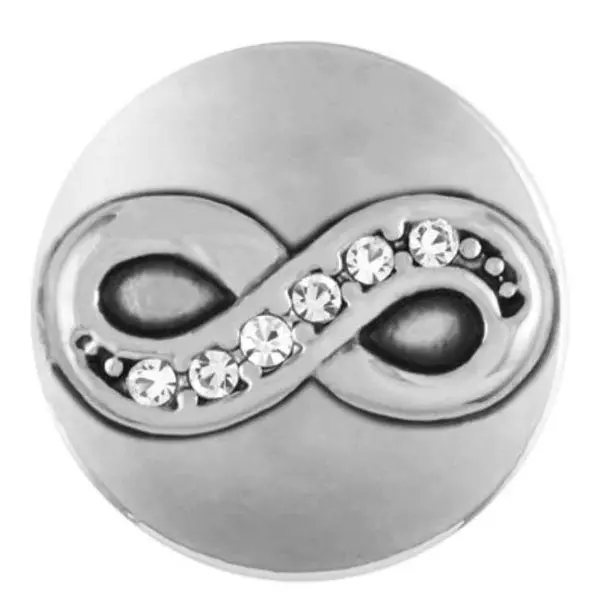 Infinity Symbol Snap Charm – Petite Ginger Snaps 1