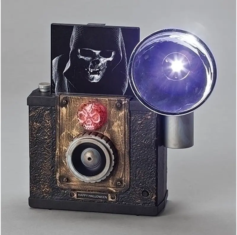 Interactive Led Halloween Camera Prop With Motion & Audio 1