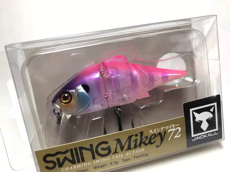 Jackall Swing Mikey 72 Swimbait – Pink Back Kogill Finish 1