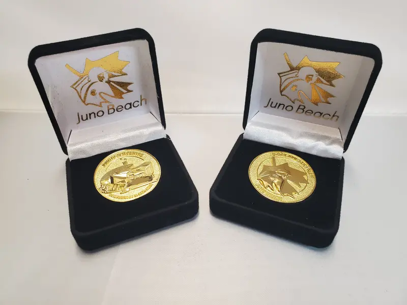 Juno Beach Centre Collector Coin – Limited Edition Ceramic Base 1