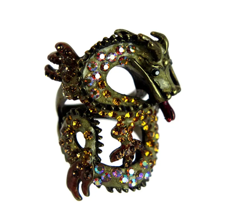 Kirks Folly Dragon Rider Ring – Size 6 1