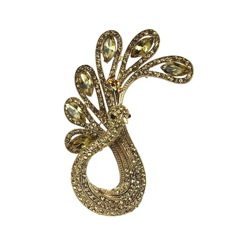 Kirks Folly Peacock Brooch – Vintage-Inspired Pin 1