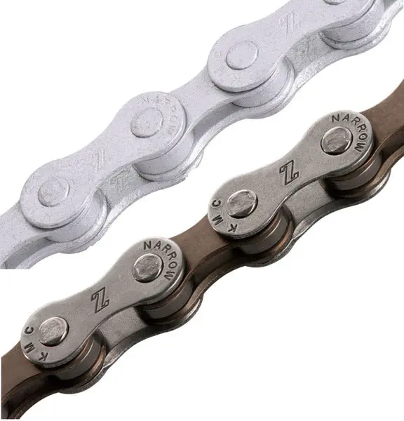 Kmc Z7 7-Speed Bicycle Chain – Durable Nickel-Plated Link Design 1