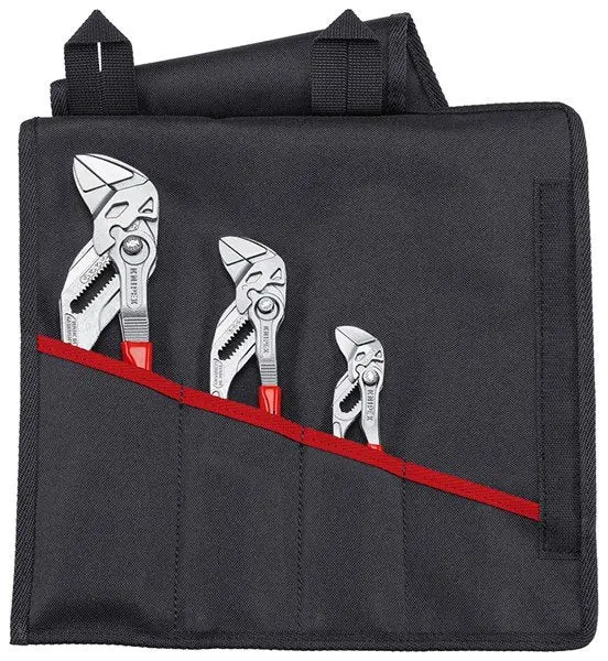 Knipex 3-Piece Water Pump Plier Set – 125–250Mm Sizes, Rugged Chrome Construction 1