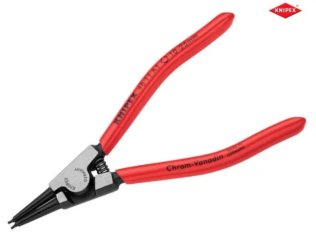 Knipex 46 11 A1 External Straight Circlip Pliers – 10–25Mm Precision Fit 1