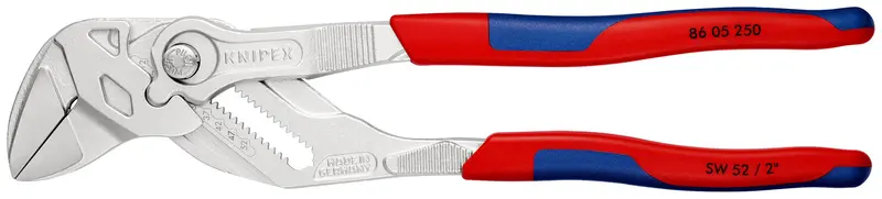Knipex 86 05 250 Chrome-Plated Water Pump Pliers – 250Mm Heavy-Duty Design 1