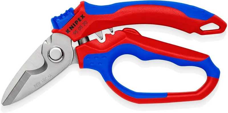 Knipex Angled Electrician’S Shears – 160Mm Sb Series For Tight-Space Cutting (95 05 20 Sb) 1