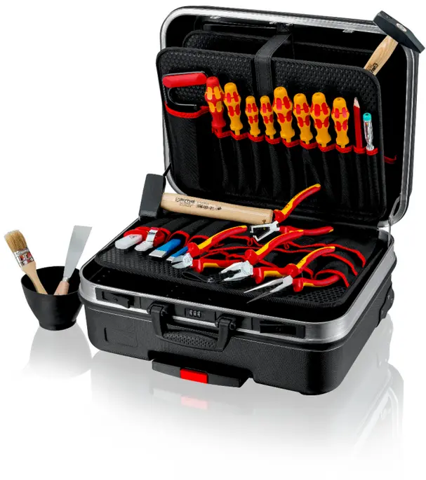 Knipex Big Basic Move Electrician'S Set – 24-Piece Hl S Tool Kit In Protective Case 1