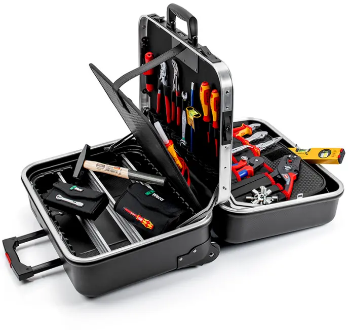 Knipex Big Twin Move Electrical Toolkit – 63-Piece Dual-Function Set With Heavy-Duty Case 1