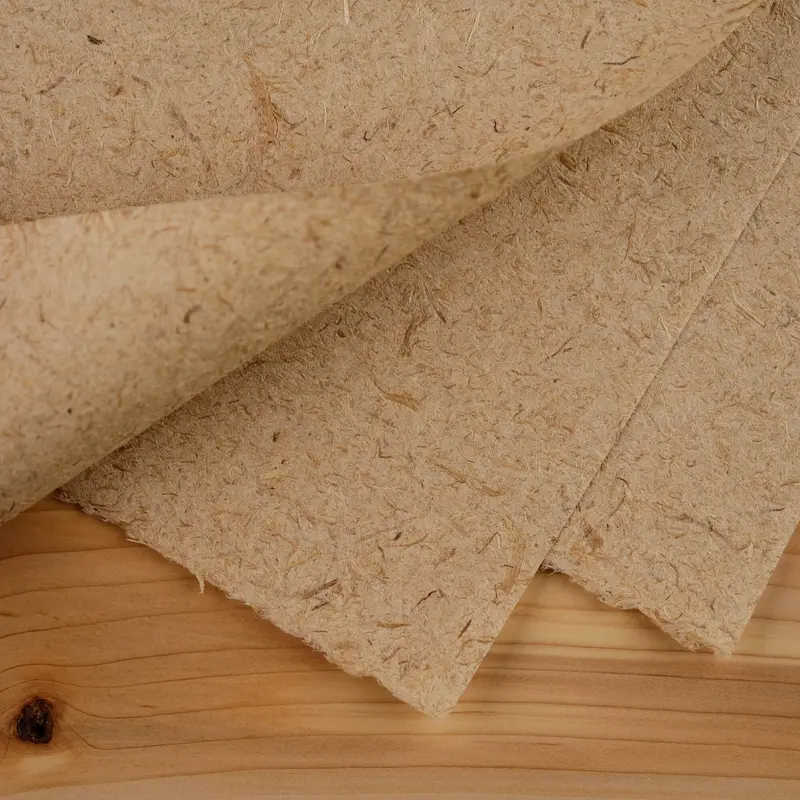 Kozo Fiber Art Paper – Tan Single Sheet, Traditional Japanese Washi Paper 1