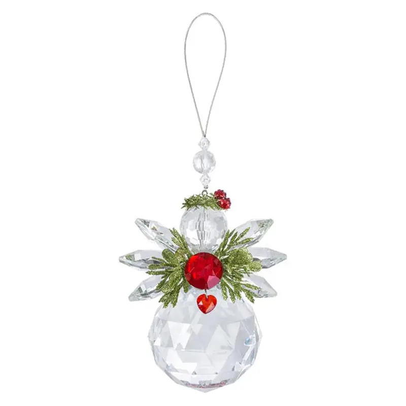 Krystal Burst Angel Ornament – Sparkling Holiday Decor 1