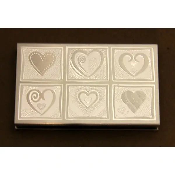 Large Heart-Print Matchbox Cover 1